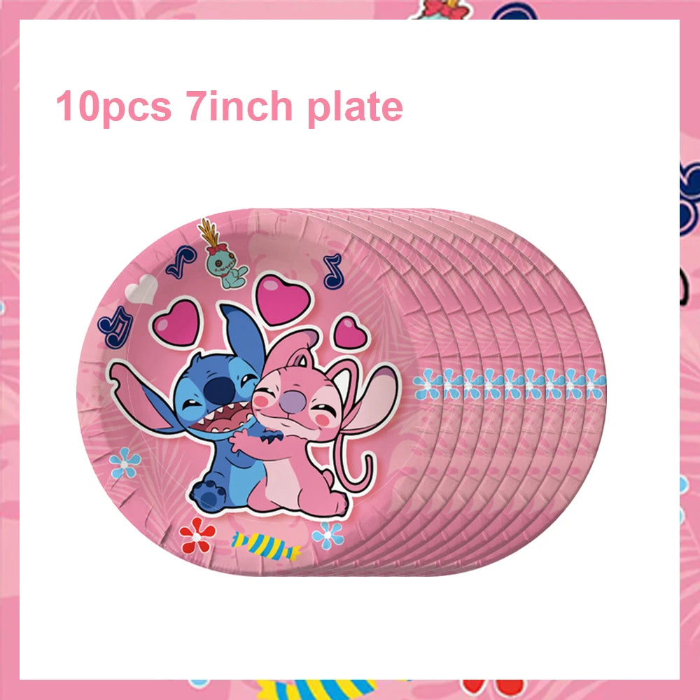 Disney Lilo and Stitch Birthday Party Decoration Set - Smarsty