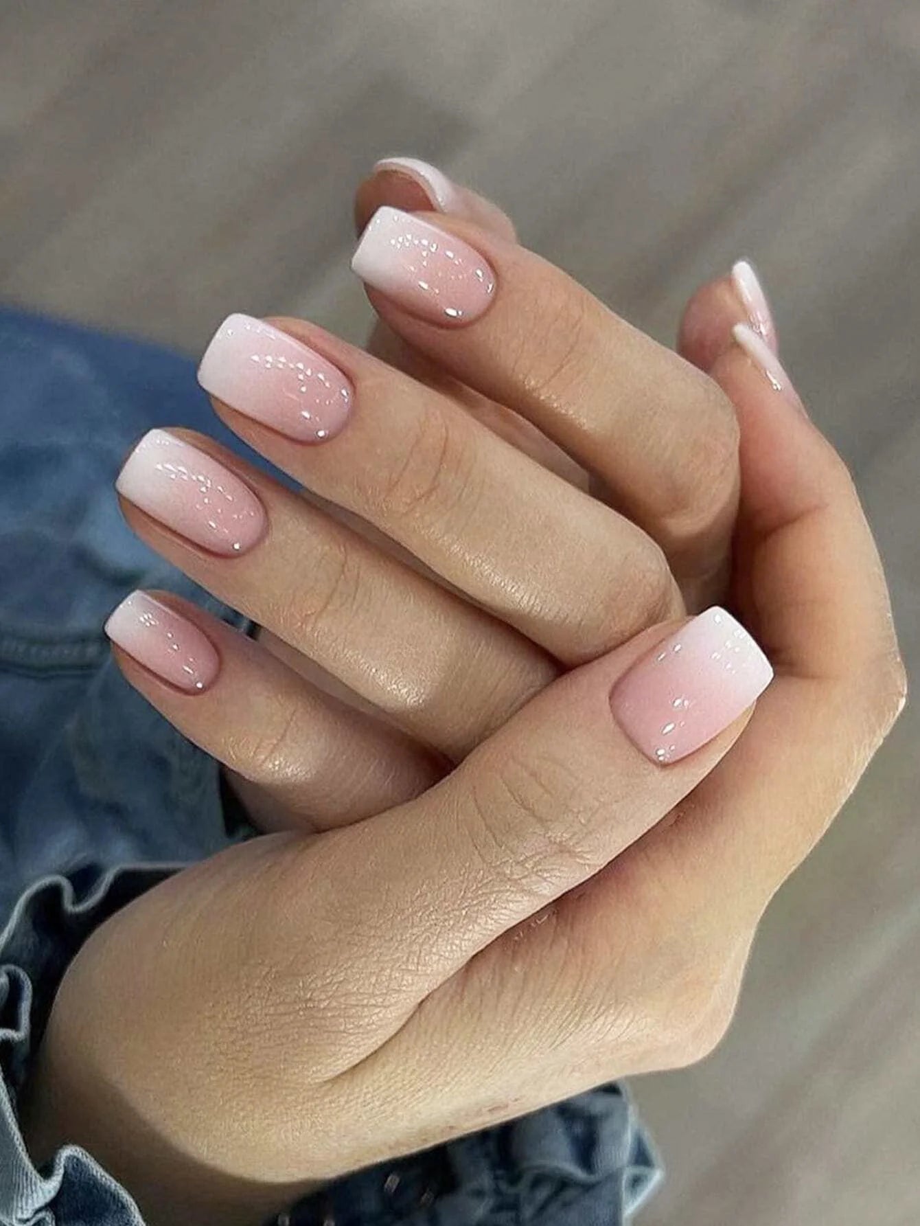 24PCS Almond Fleshcolor Press On Nails for Summer - Smarsty