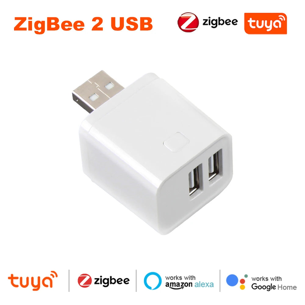 Tuya Smart WiFi Zigbee Micro USB Power Adapter - Smarsty