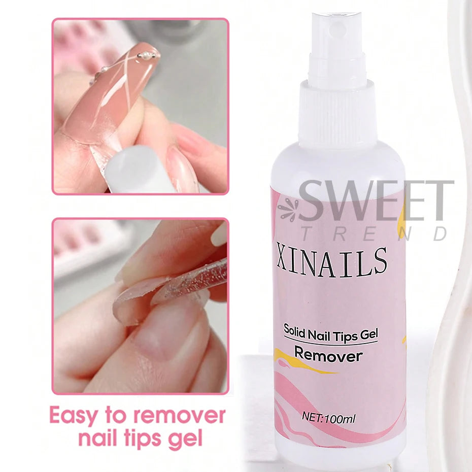 100ml Non-Acetone Nail Polish Remover Gel Easy Use - Smarsty