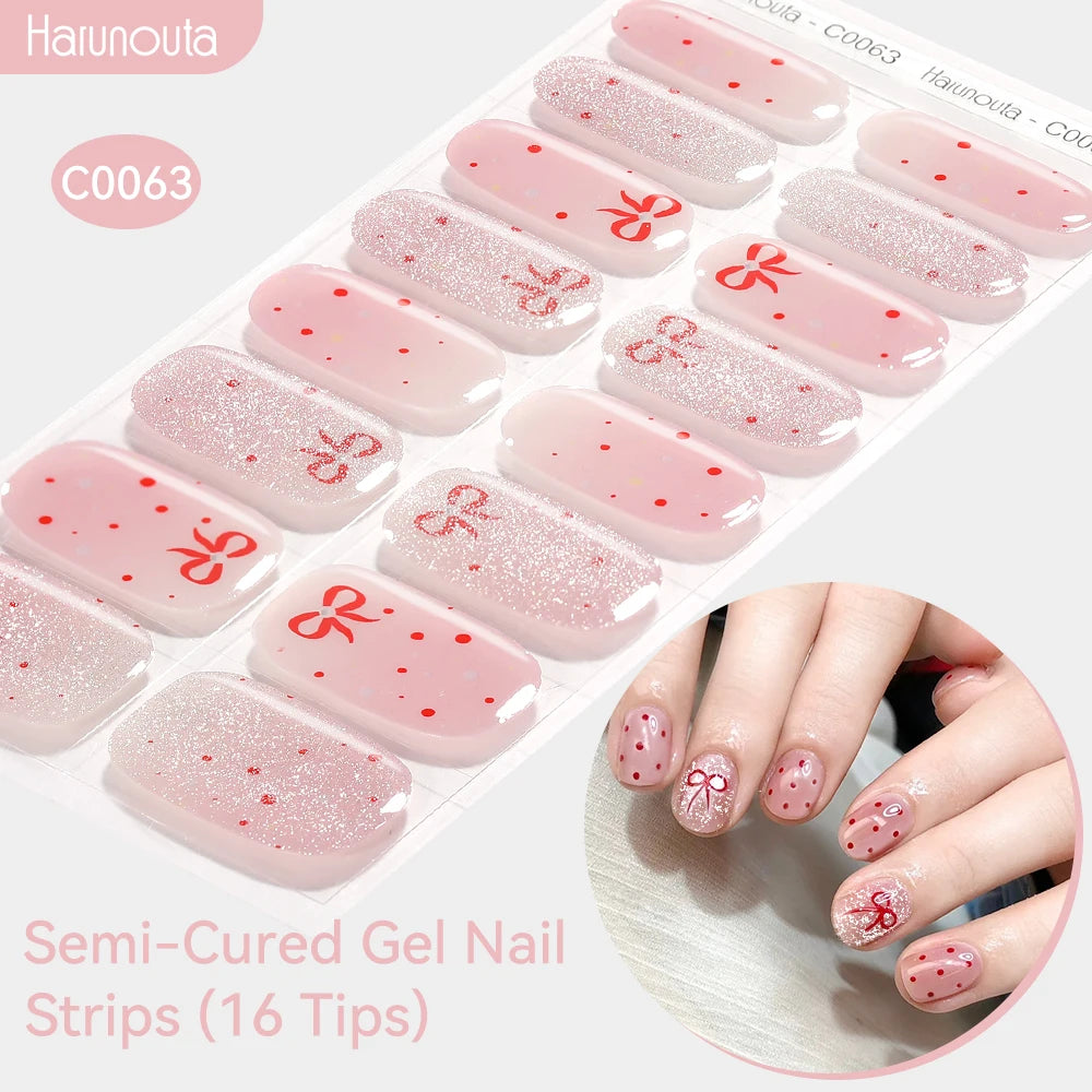 Gradient Auroras Gel Nail Strips for Easy DIY Manicure - Smarsty
