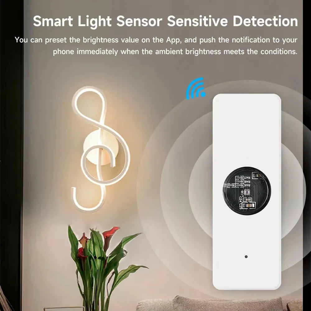 Tuya ZigBee Light Sensor for Smart Home Automation - Smarsty