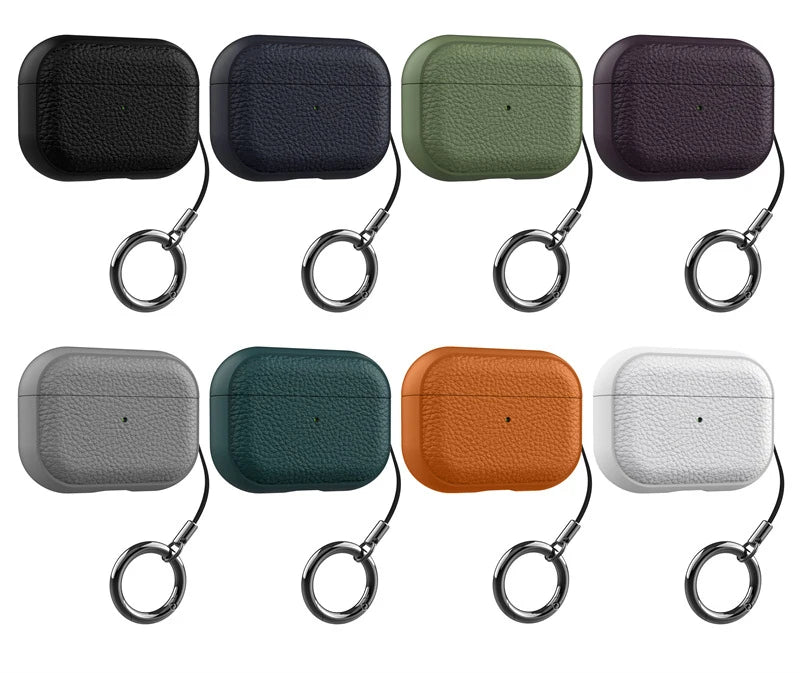 Leather Texture Case For Apple AirPods Pro Protection - Smarsty