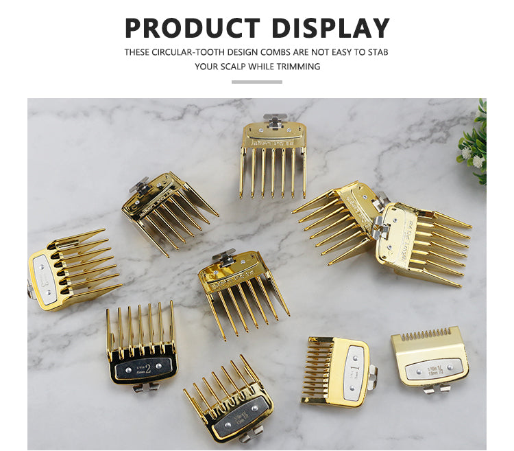 Professional Hair Clipper Guide Comb Set for Precise Haircuts - Smarsty