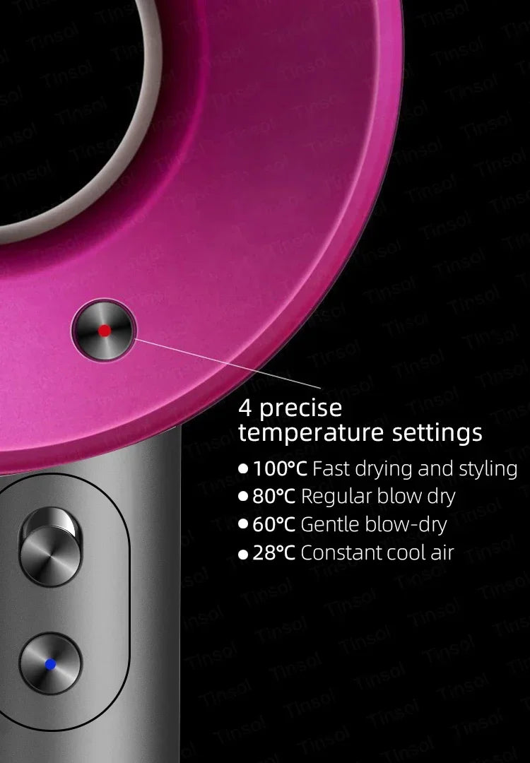 Professional Negative Ion Hairdryer with Constant Temperature - Smarsty