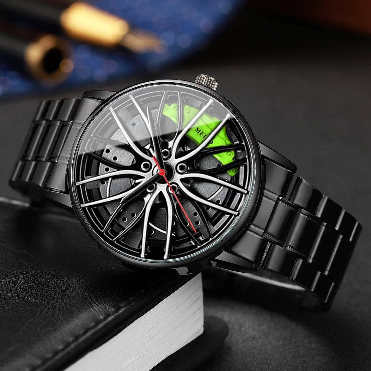 Fashion Men's Quartz Watch with Stainless Steel Band - Smarsty