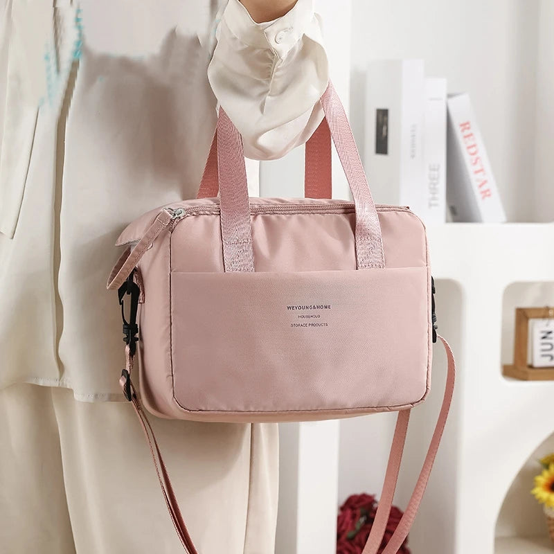 Insulated Portable Lunch Bag for Women Waterproof Tote - Smarsty