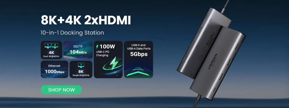 USB C Hub 4 Ports USB 3.0 UltraSlimDock For MacBook