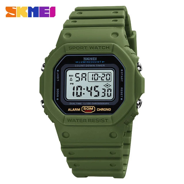 SKMEI 1628 Waterproof Military Digital Watch for Men - Smarsty