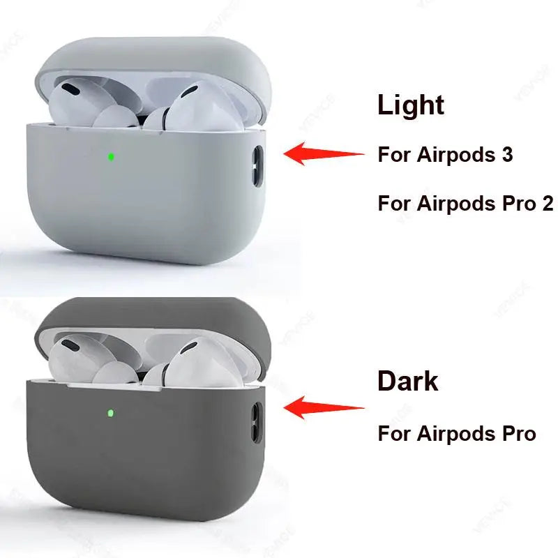 Liquid Silicone Case for AirPods Pro 2 with Soft Protection - Smarsty
