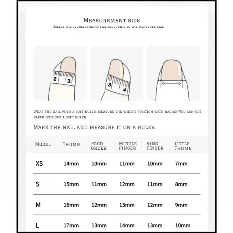 10Pcs Handmade French Almond Press On Nails with Cherries Design - Smarsty