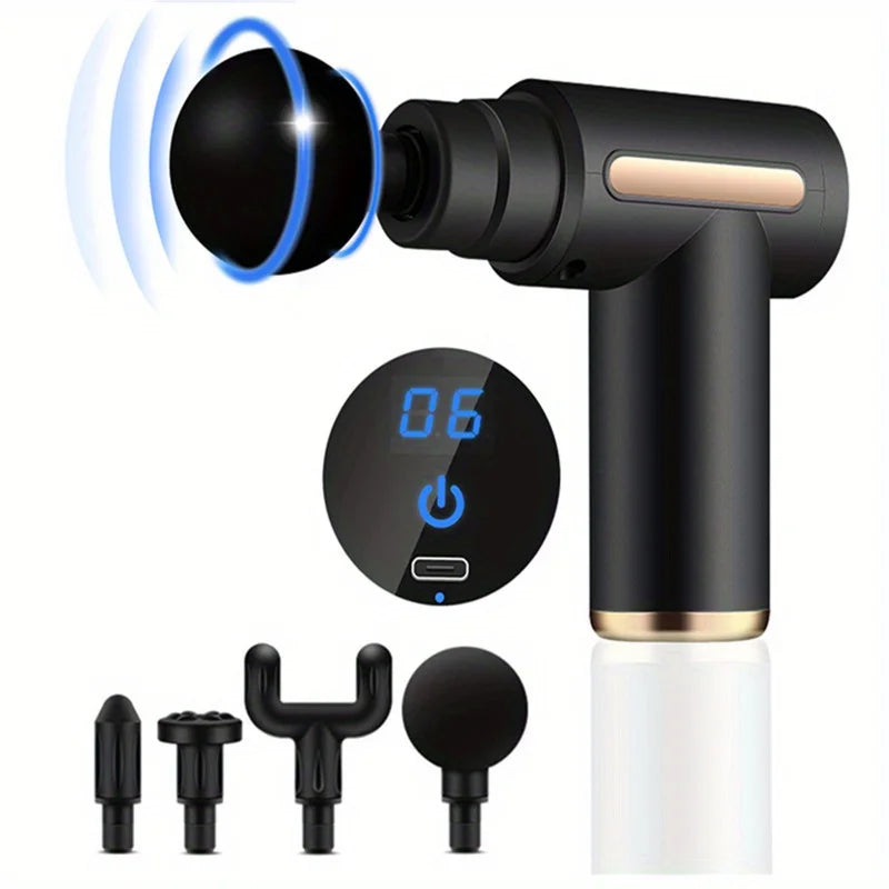 Portable Fascia Massage Gun for Body Relaxation - Smarsty