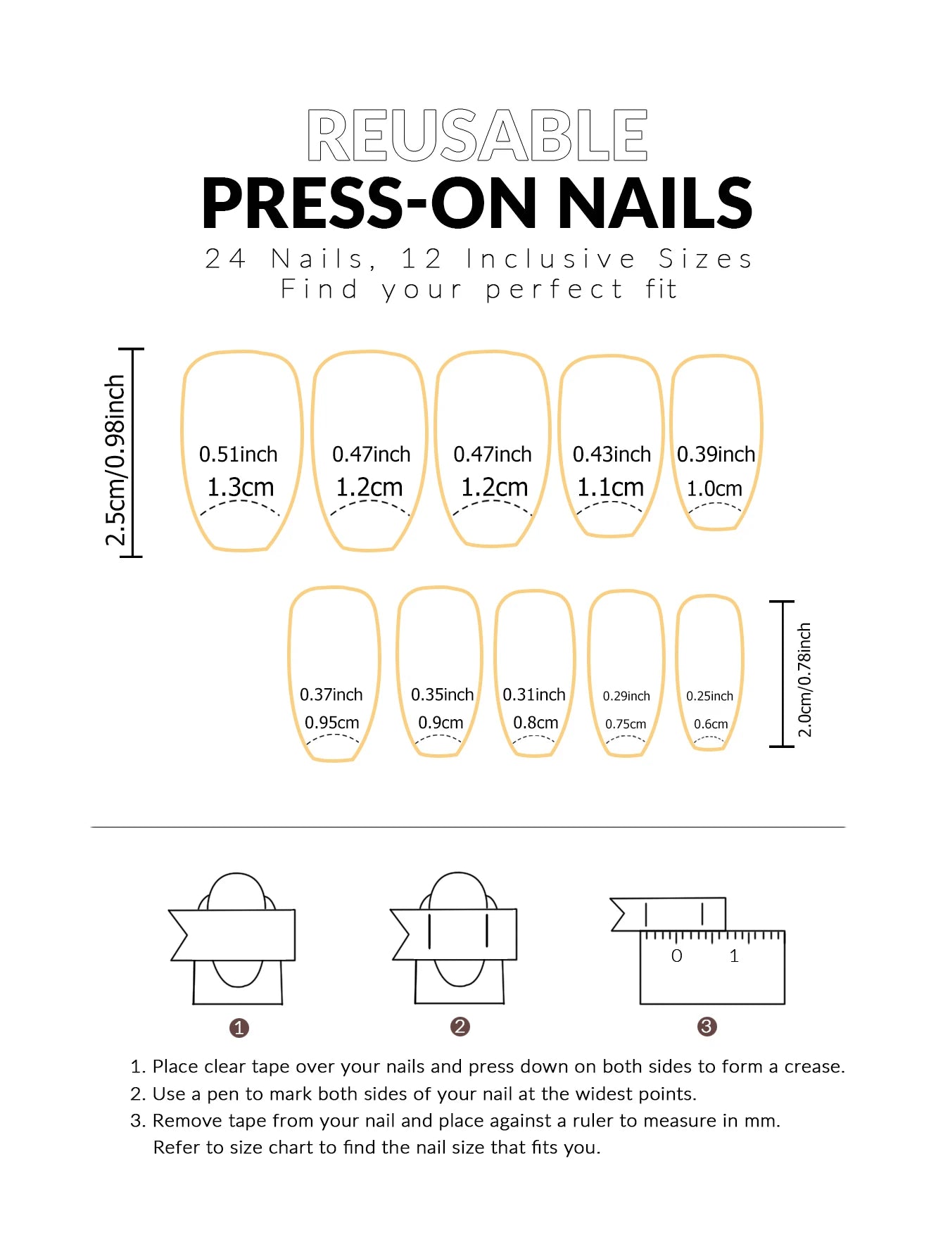 24PCS Almond Fleshcolor Press On Nails for Summer - Smarsty