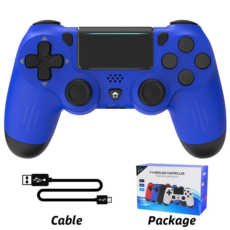 Wireless Bluetooth Game Controller for PS4 with Dual Vibration - Smarsty