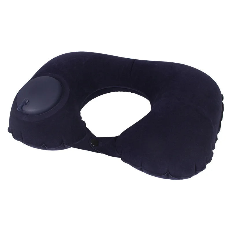 Portable Inflatable Travel Neck Pillow for Comfort - Smarsty