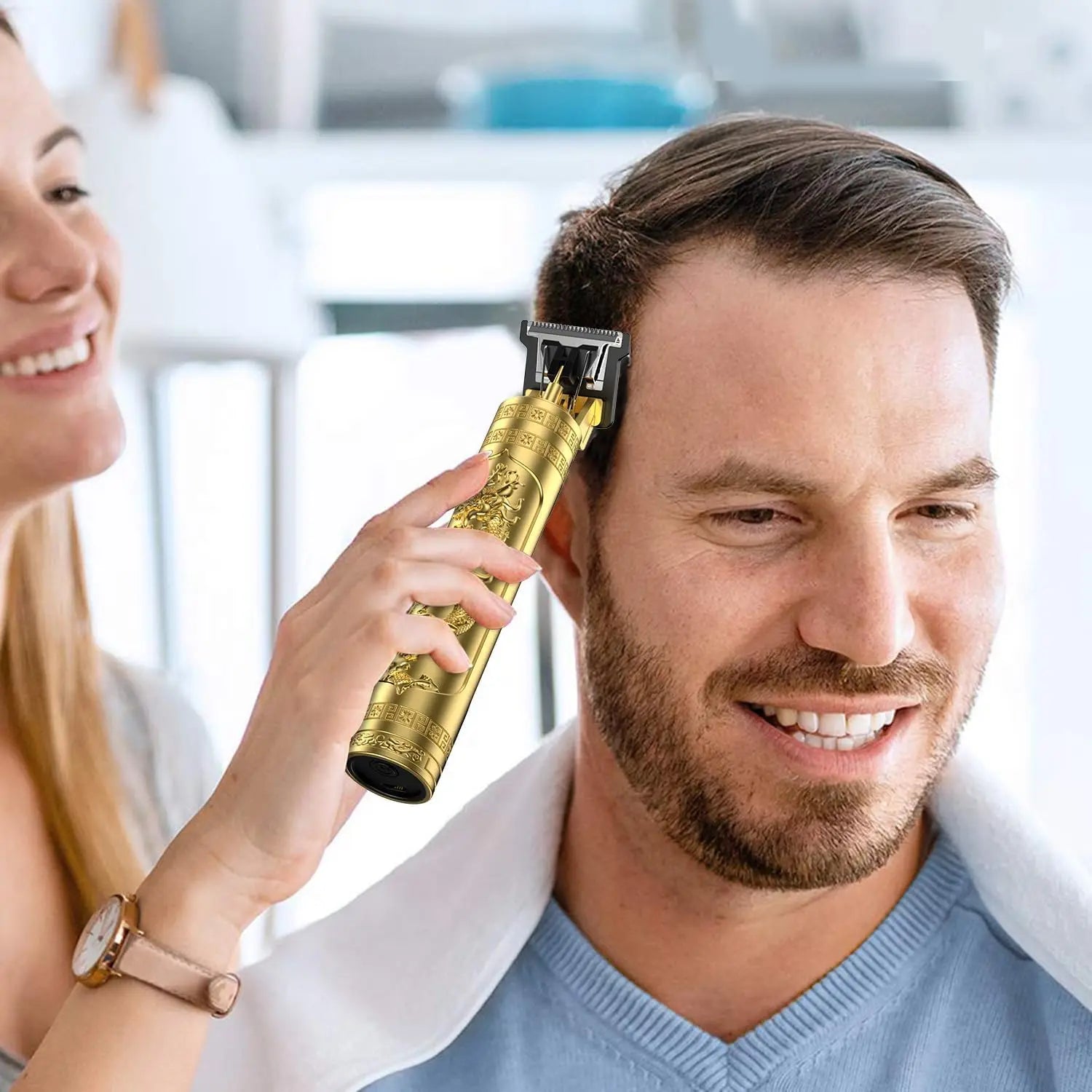 Heavy Metal Hair Clipper for Professional Men's Cuts - Smarsty