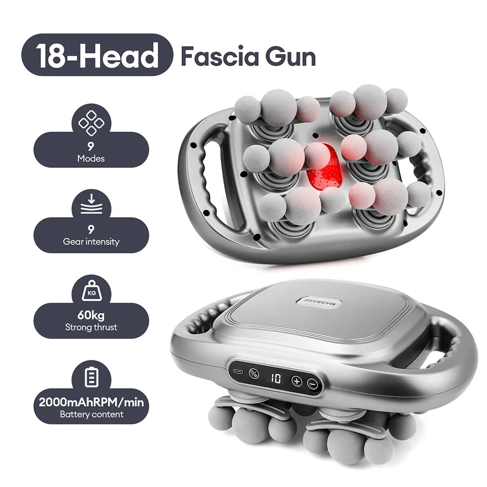 High-Frequency Vibration Body Massage Gun for Muscle Relief - Smarsty