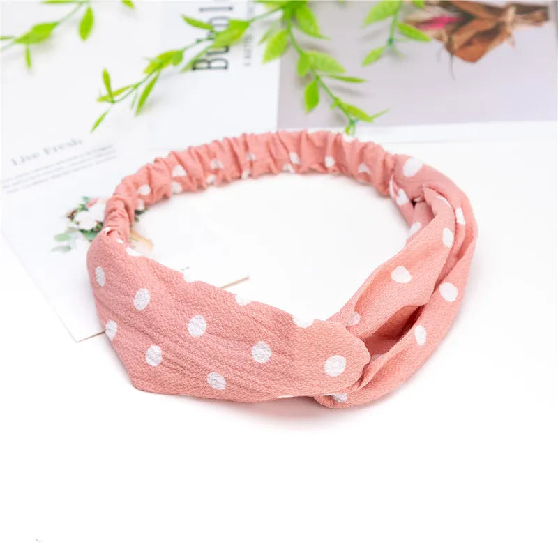 Bohemian Print Headbands For Women Vintage Turban Comfort - Smarsty