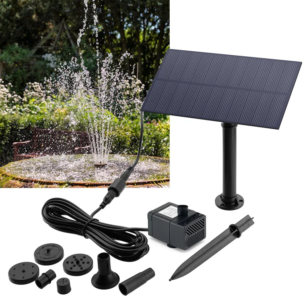 Solar Powered Water Fountain Pump for Garden Decoration - Smarsty