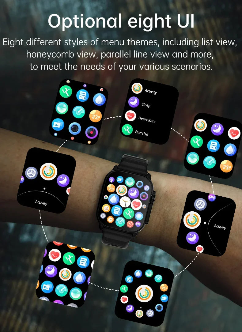 Original T900 Ultra 2 Smart Watch Bluetooth Call Feature - Smarsty