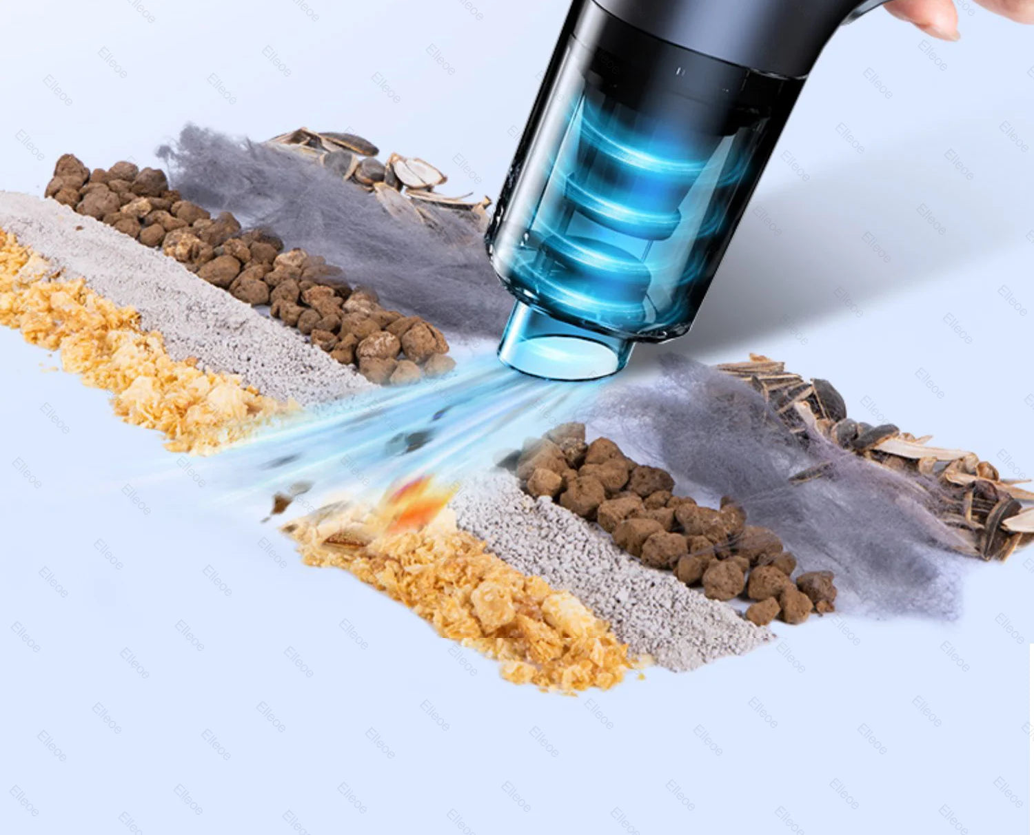 Wireless Portable Car Vacuum Cleaner With Powerful Suction - Smarsty