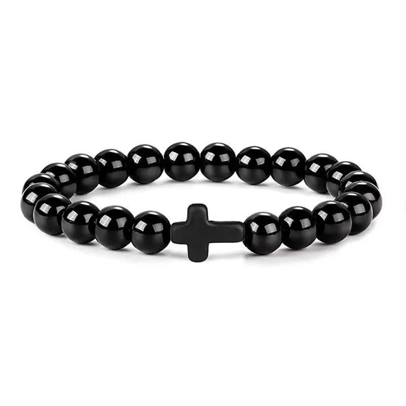Natural Stone Beads Meditation Bracelet for Yoga - Smarsty