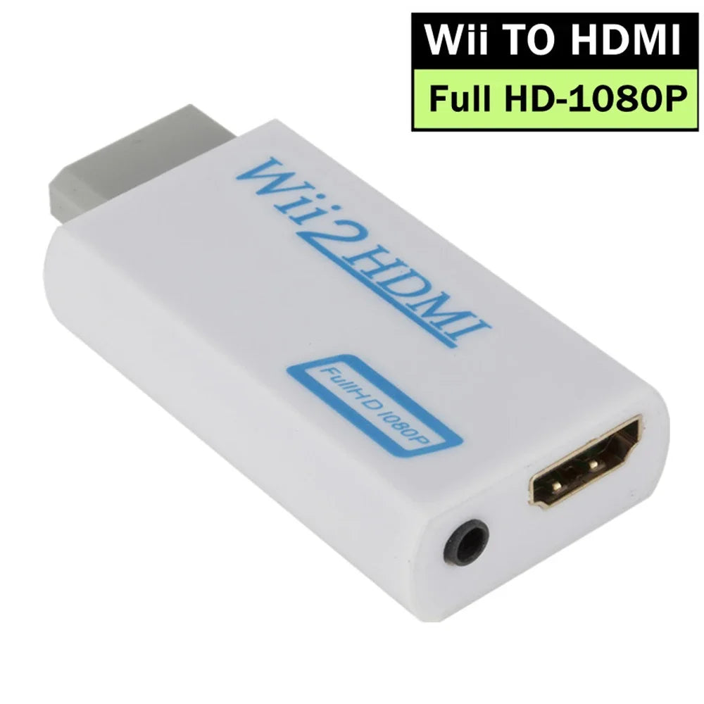 1080P Full HD Wii to HDMI Converter with Audio Output - Smarsty