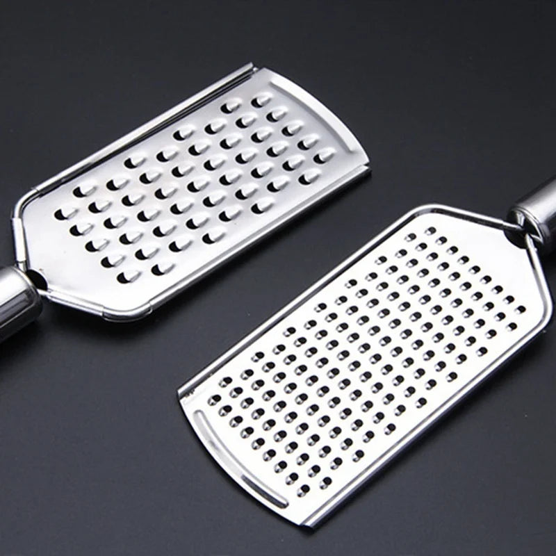 Stainless Steel Handheld Cheese Grater Multi-PurposeKitchen Food Graters for Chocolate Butter Fruit Vegetable Kitchen Items by Smarsty