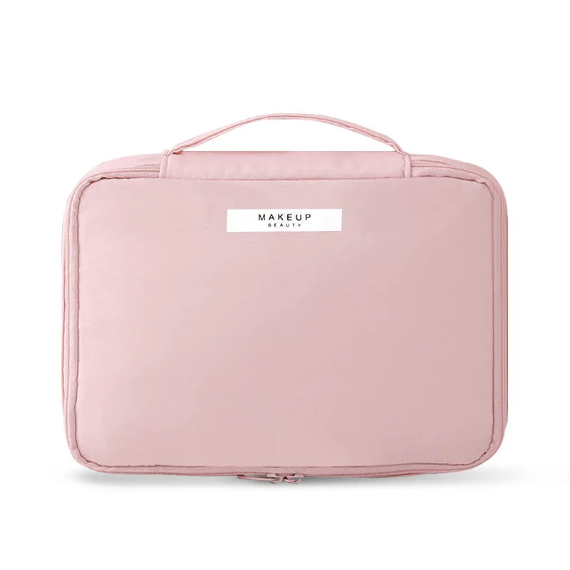 Ladies Portable Cosmetic Bag Large Capacity Travel Organizer - Smarsty