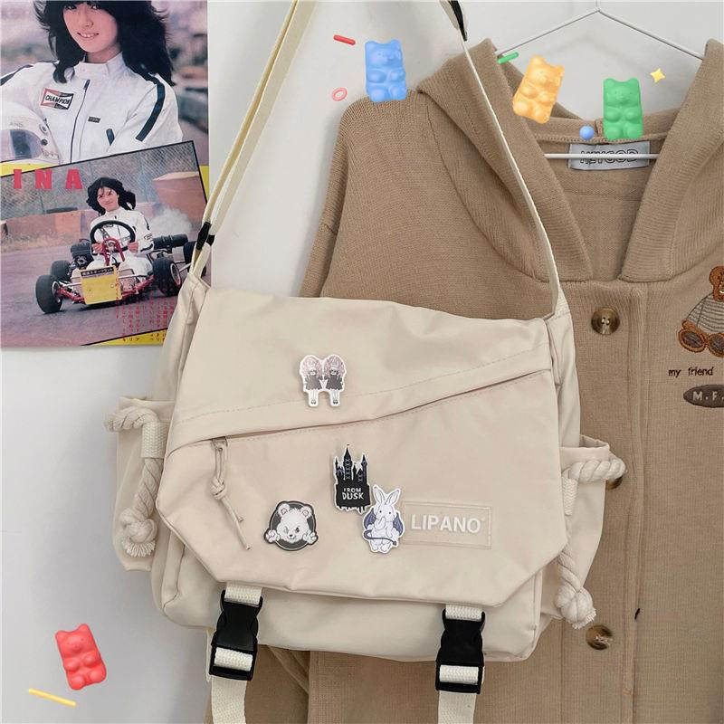Nylon One Shoulder Crossbody Bag Large Capacity Travel - Smarsty