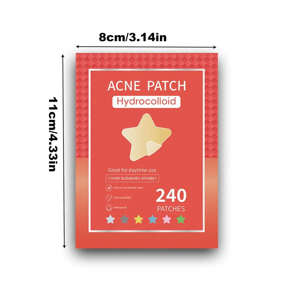 Colorful Star Acne Patches for Spot Treatment - Smarsty