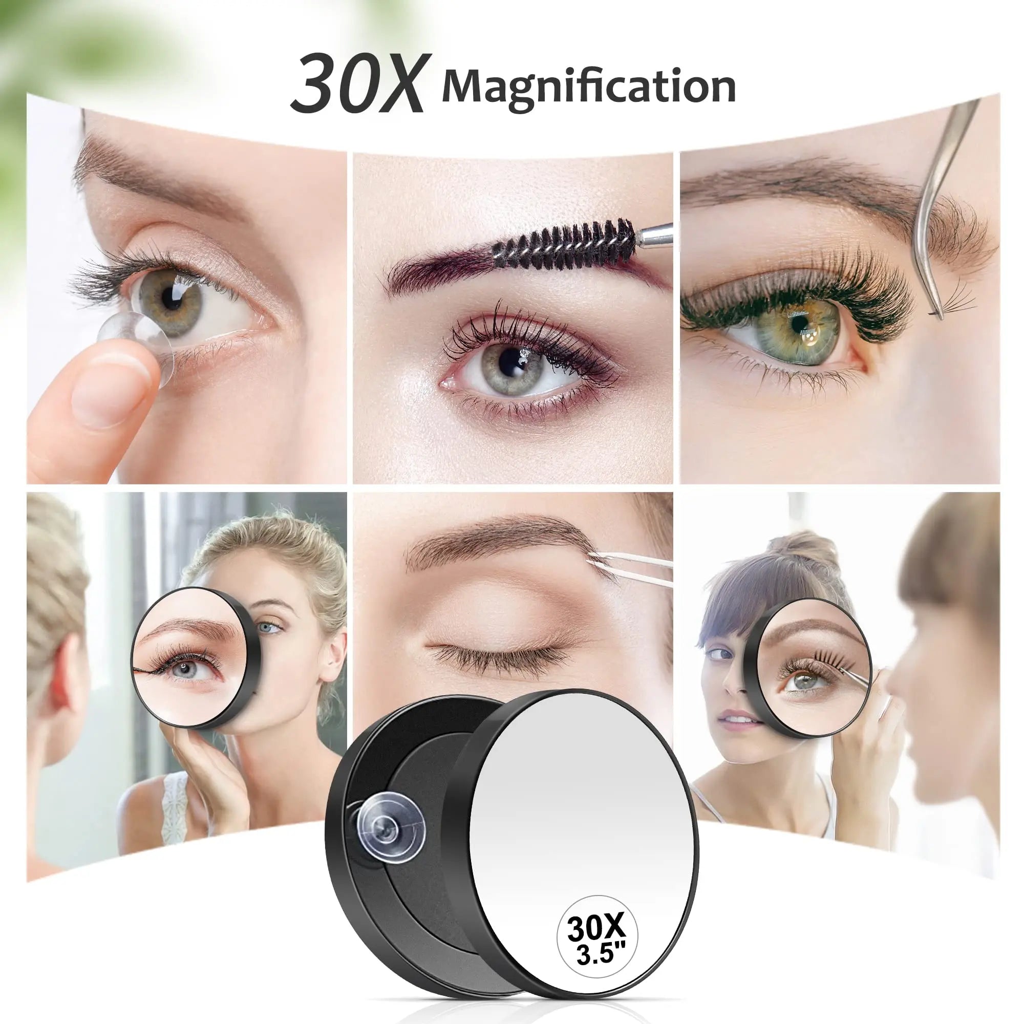 30x Magnification Makeup Mirror for Easy Acne Removal - Smarsty