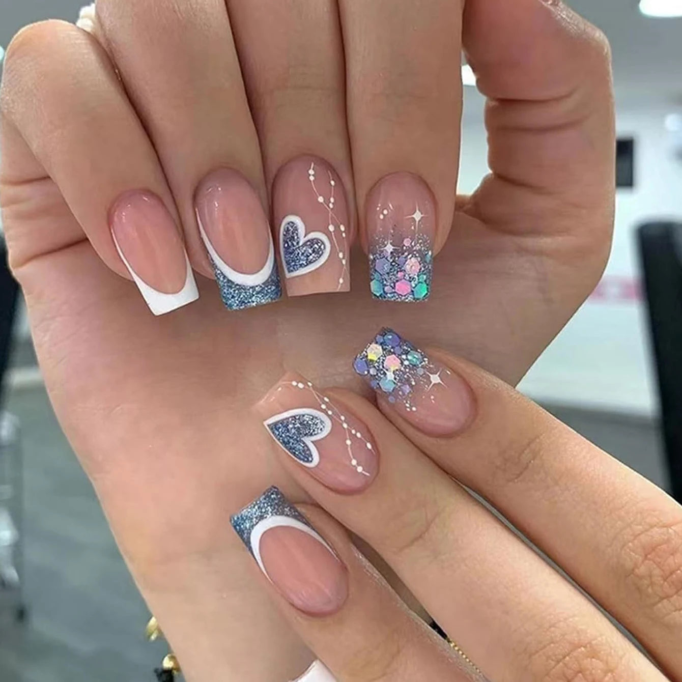 Pink Stiletto Press On Nails Set for Easy Glam - Smarsty