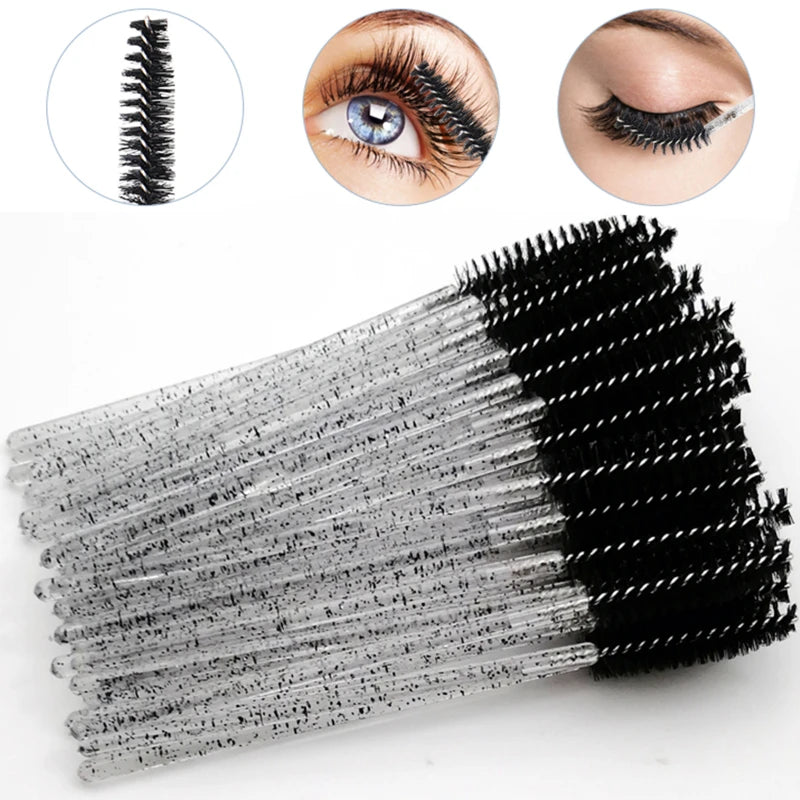 Crystal Disposable Mascara Wands for Hygienic Application - Smarsty