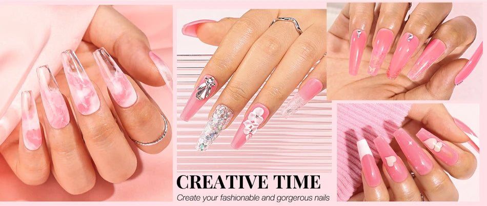 Milky White Hard Gel For Nail Extension 30ML - Smarsty