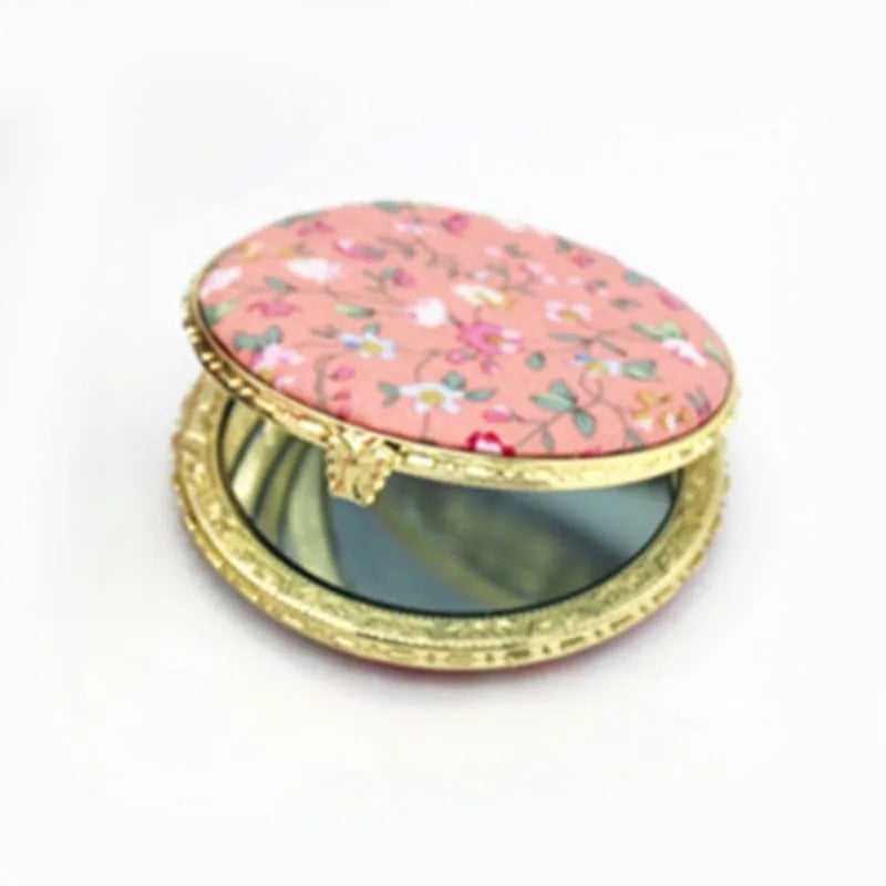 Portable Floral Makeup Mirror for Women Gifts - Smarsty