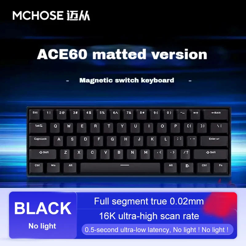 Mechanical Gaming Keyboard Rapid Trigger 8000Hz Response