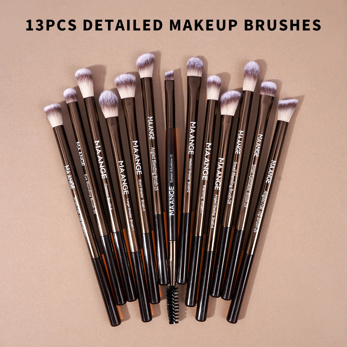 MAANGE 20 Piece Pro Makeup Brush Set for Flawless Blending - Smarsty