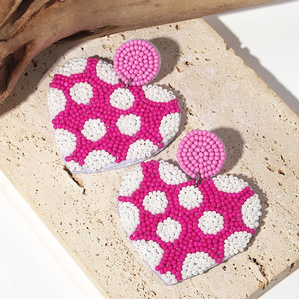 Handmade Bohemian Starfish Drop Earrings for Women - Smarsty