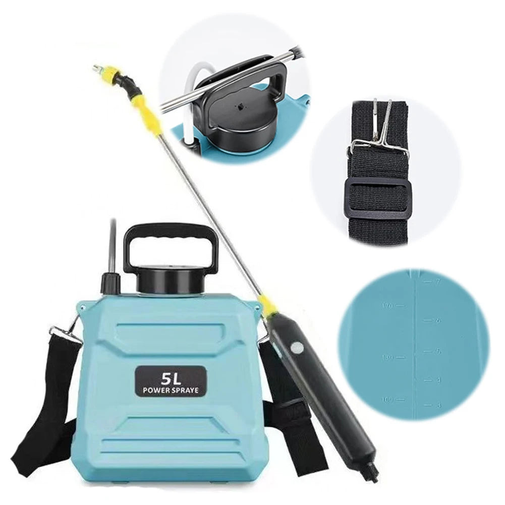 High-Pressure Electric Backpack Sprayer for Easy Irrigation - Smarsty