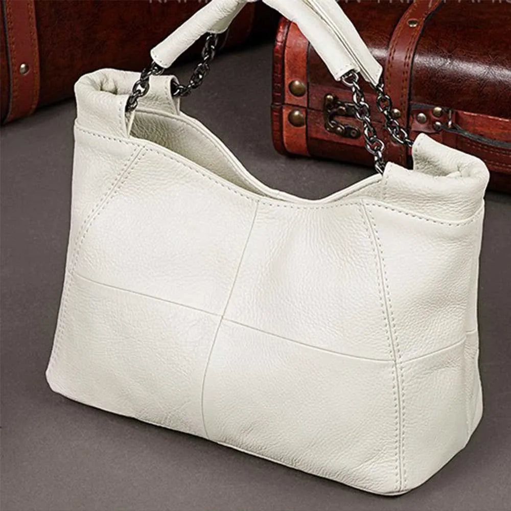 Cow Leather Saddle Bag For Women Mini Tote Luxury Daily - Smarsty
