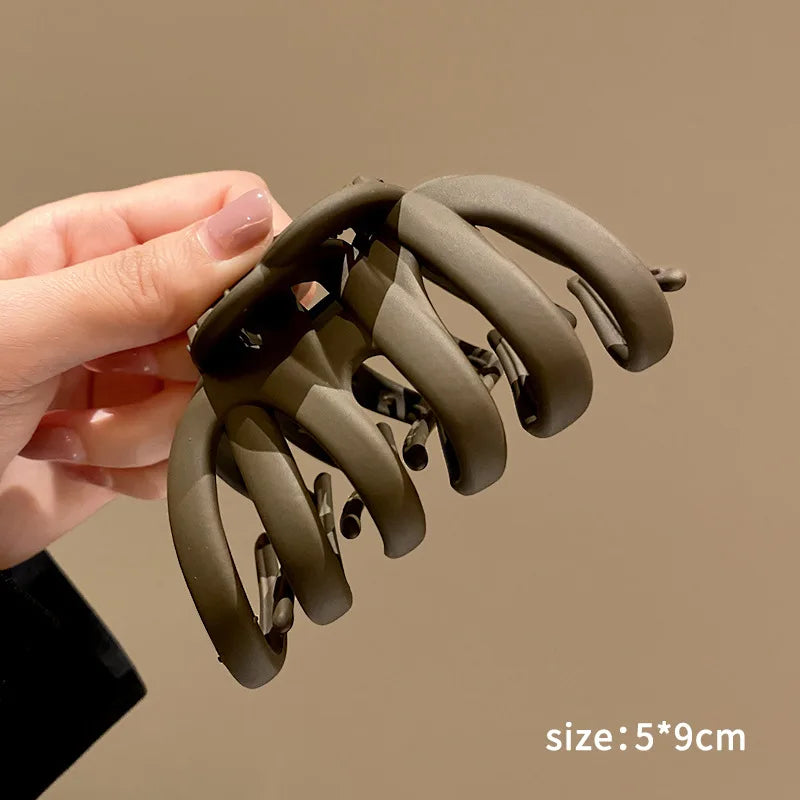 Korean Large Claw Clips For Thick Hair Strong Durable Grip - Smarsty