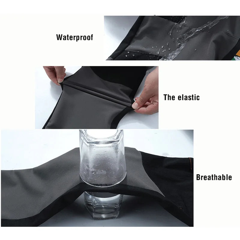 TRVLWEGO Men Summer Sports breathable Pants Hiking Trousers Camping Splash Prevention Quick Dry UV Resistant Elastic Thin - Smarsty