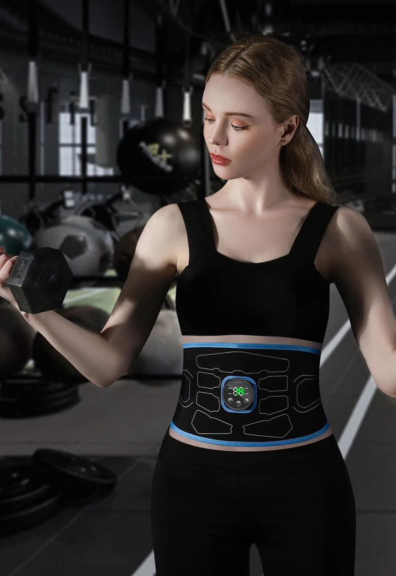 EMS Abdominal Toning Belt for Effective Body Slimming - Smarsty