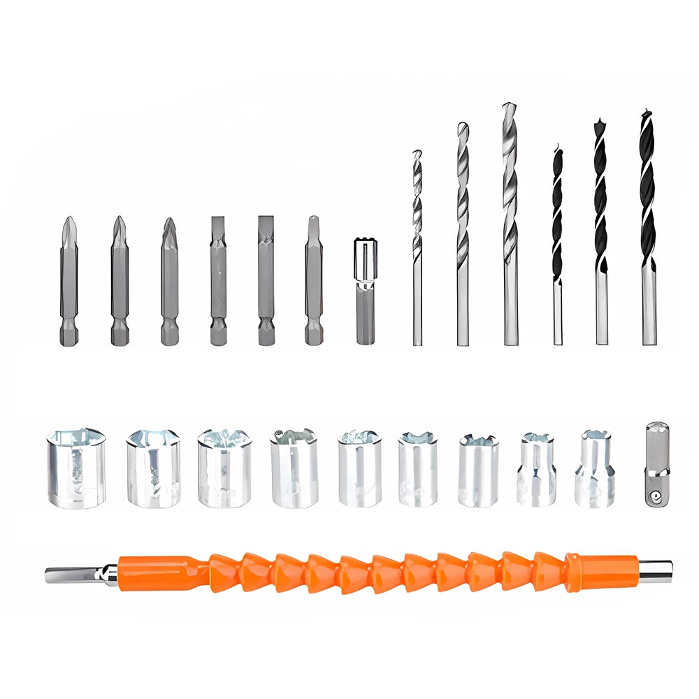 Multifunctional 21V rechargeable impact drill lithium battery cross-border flashlight gun drill electric screwdriver electric dr