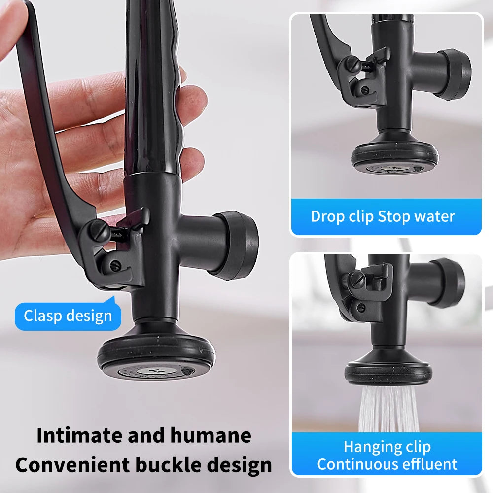 Chrome Brass Kitchen Faucet with Pull Out Spray - Smarsty