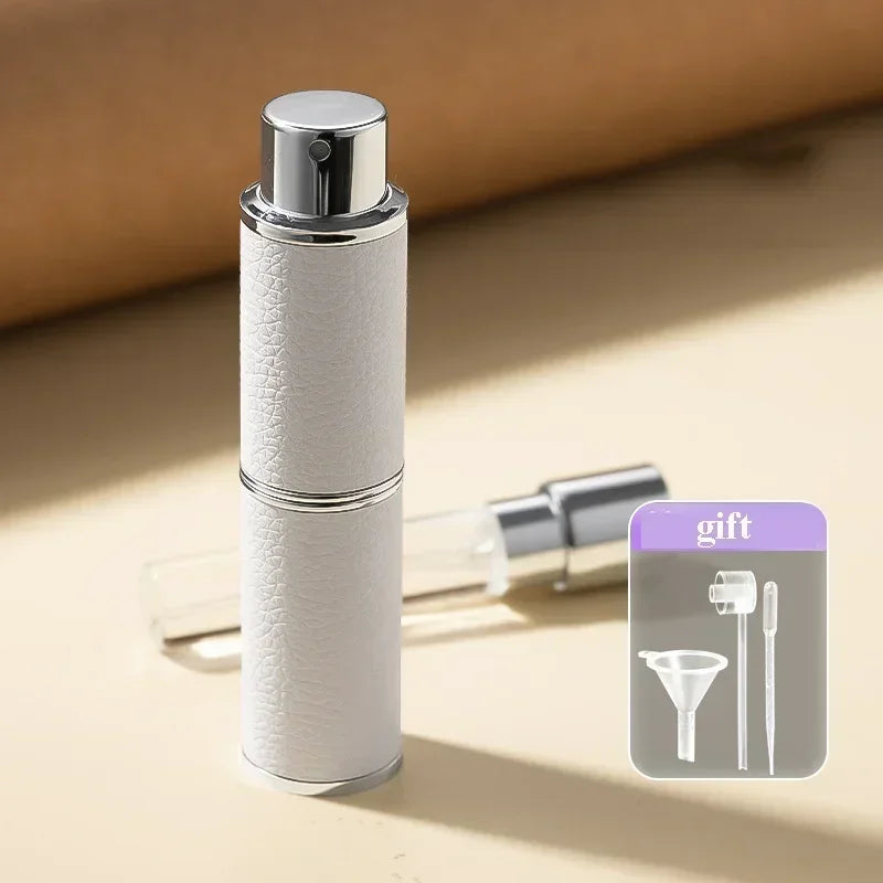 Portable Leather Perfume Atomizer Refillable Mini Spray Bottle - Smarsty