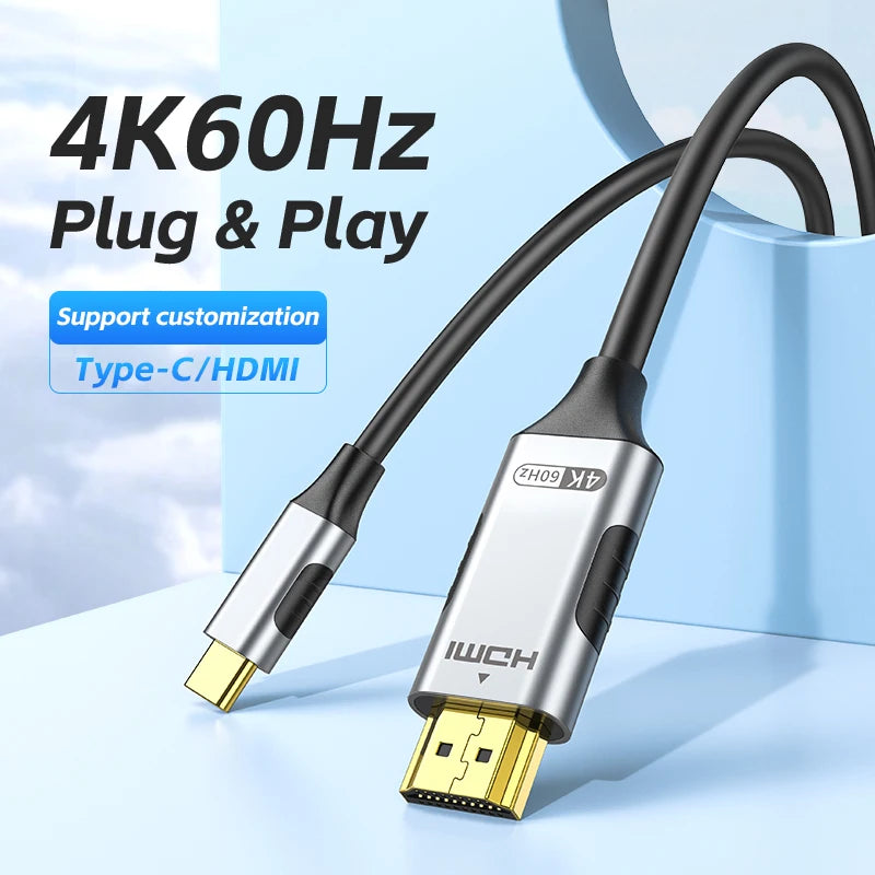 USB C to HDMI Cable 8K Excellence for MacBook and iPad - Smarsty