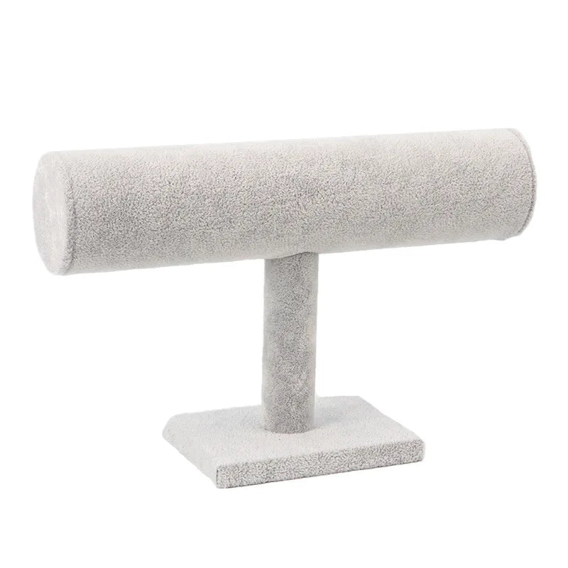 Velvet Jewelry Display Stand for Necklaces and Bracelets - Smarsty