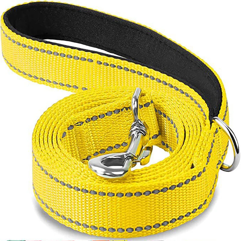 Reflective Dog Harness Leash for Safe Night Walks - Smarsty